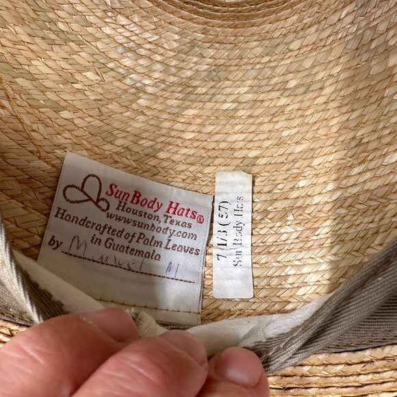 Sing Company Palm Leaf Hat - Picture 4 of 4